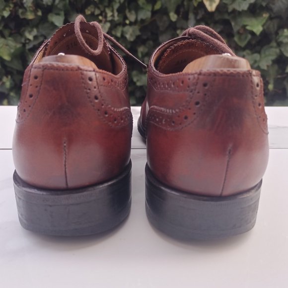 Charles Tyrwhitt Brogue Cap Toe Oxfords Men's US Size 9 F - Picture 6 of 12